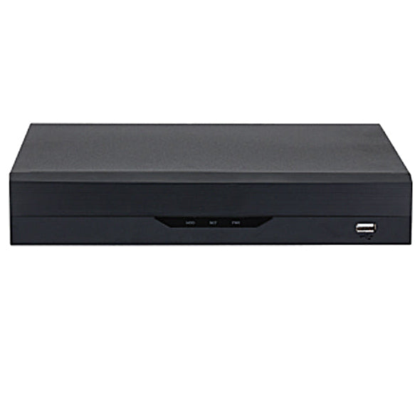 4 Channels Compact 1U 4PoE 1HDD WizSense Network Video Recorder, 2TB hard drive