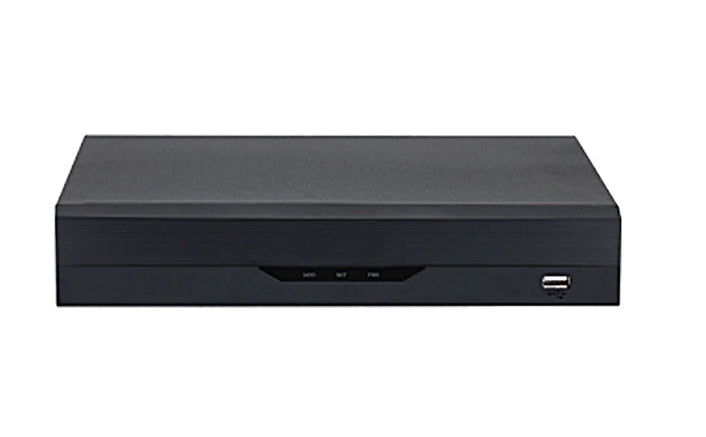 8 Channels Compact 1U 4PoE 1HDD WizSense Network Video Recorder, 2TB hard drive