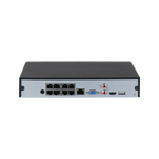 8CH Compact 1U 8PoE 1HDD WizSense Network Video Recorder