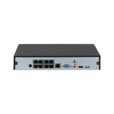 8CH Compact 1U 8PoE 1HDD WizSense Network Video Recorder