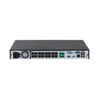 16CH 1U 16PoE 2HDDs WizSense Network Video Recorder