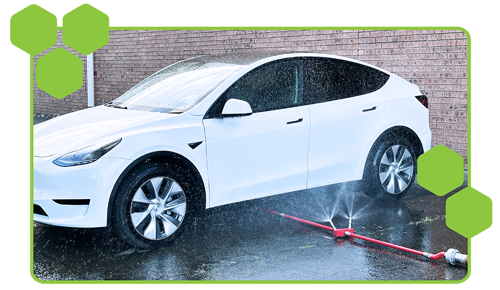 Electric Vehicle Water-mist Spray System